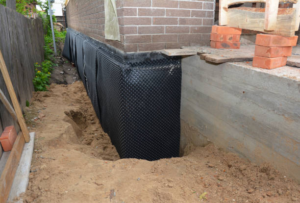 Happy homeowners after waterproofing job in Cassopolis